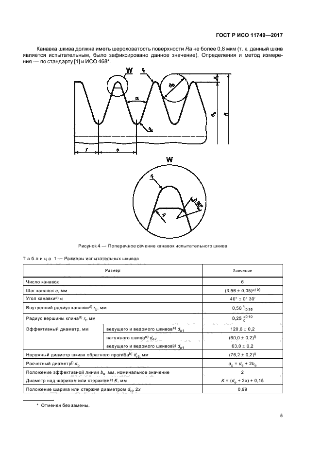 ГОСТ Р ИСО 11749-2017
