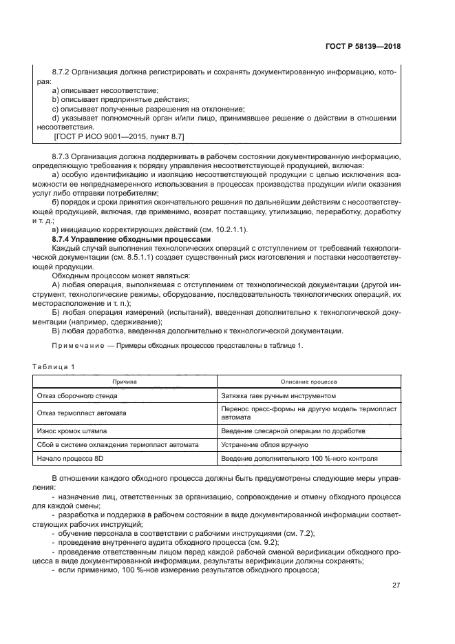 ГОСТ Р 58139-2018