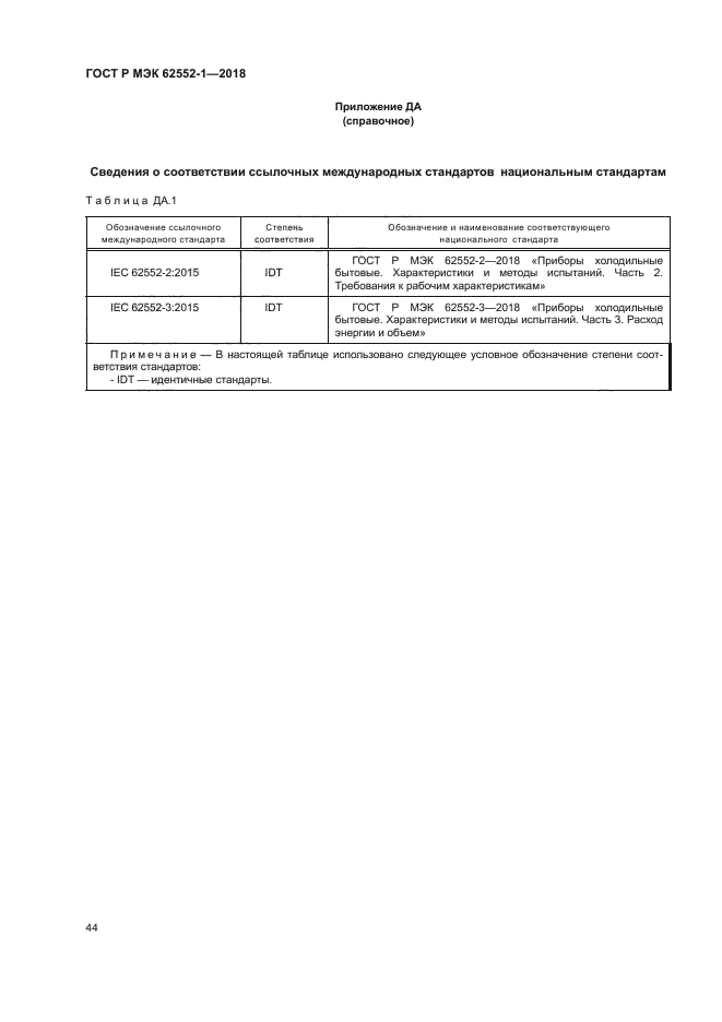 ГОСТ Р МЭК 62552-1-2018