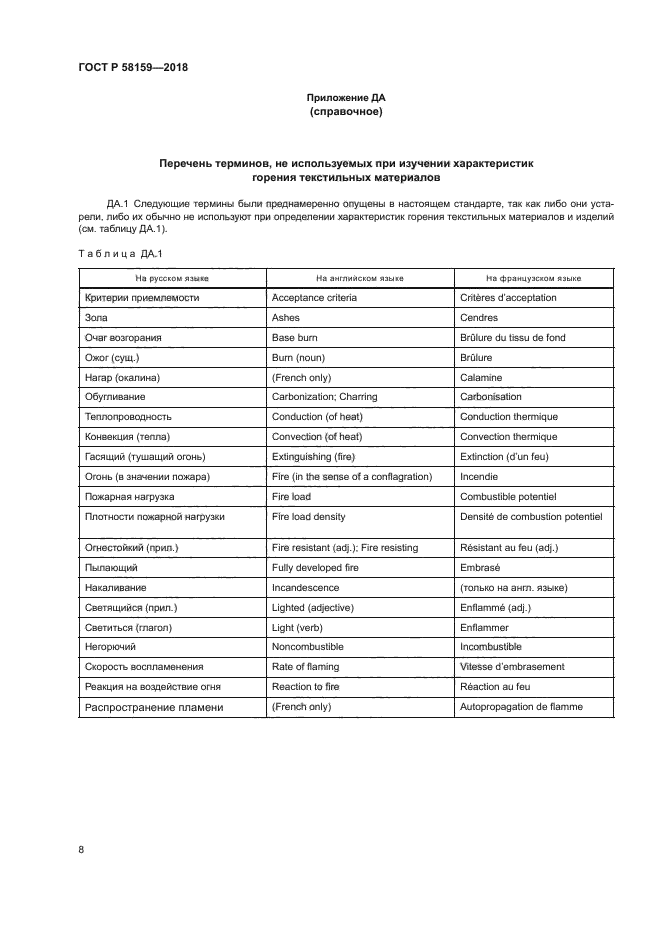 ГОСТ Р 58159-2018