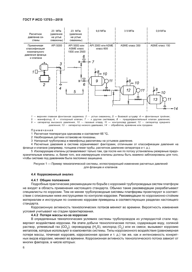 ГОСТ Р ИСО 13703-2018