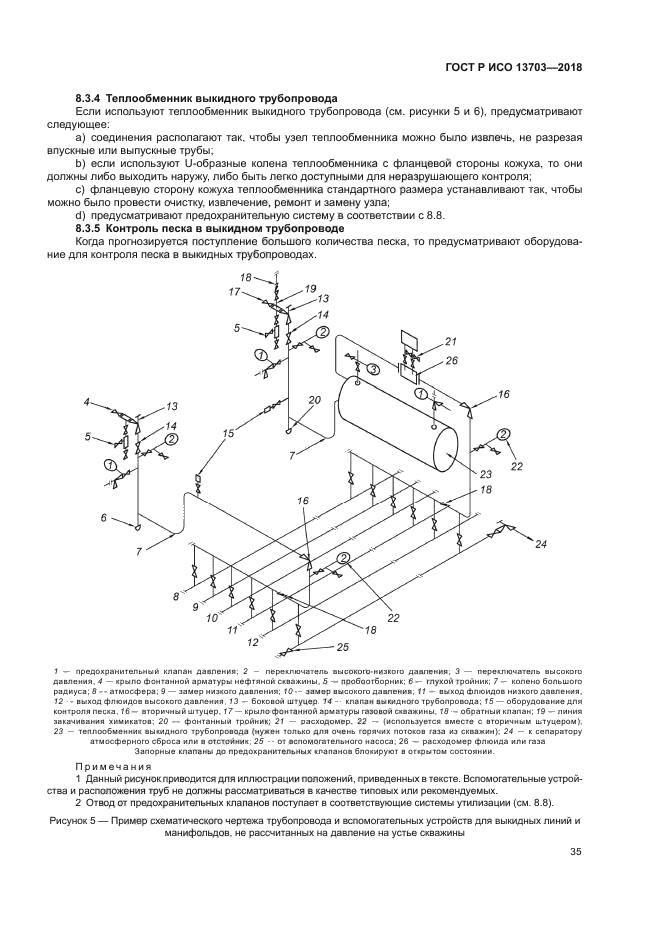 ГОСТ Р ИСО 13703-2018