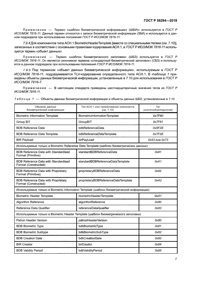 ГОСТ Р 58294-2018