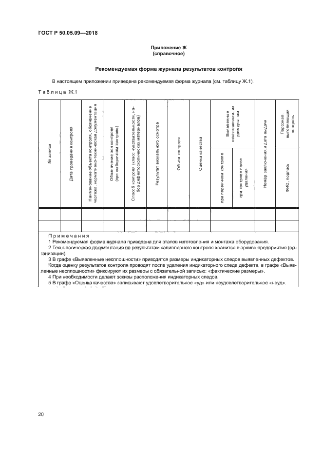 ГОСТ Р 50.05.09-2018