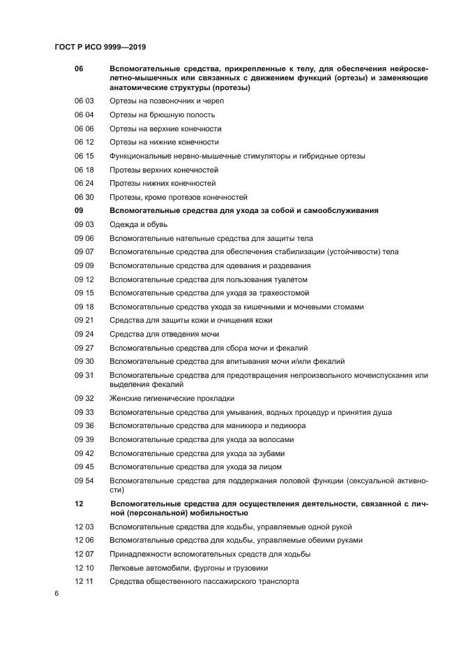 ГОСТ Р ИСО 9999-2019