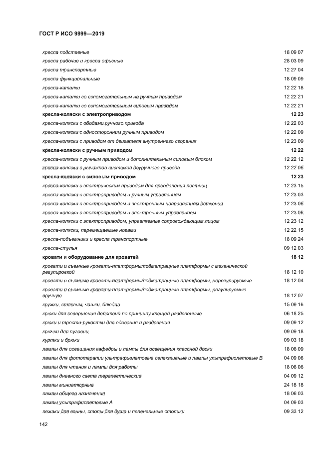 ГОСТ Р ИСО 9999-2019