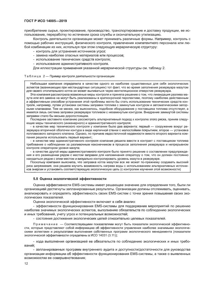 ГОСТ Р ИСО 14005-2019