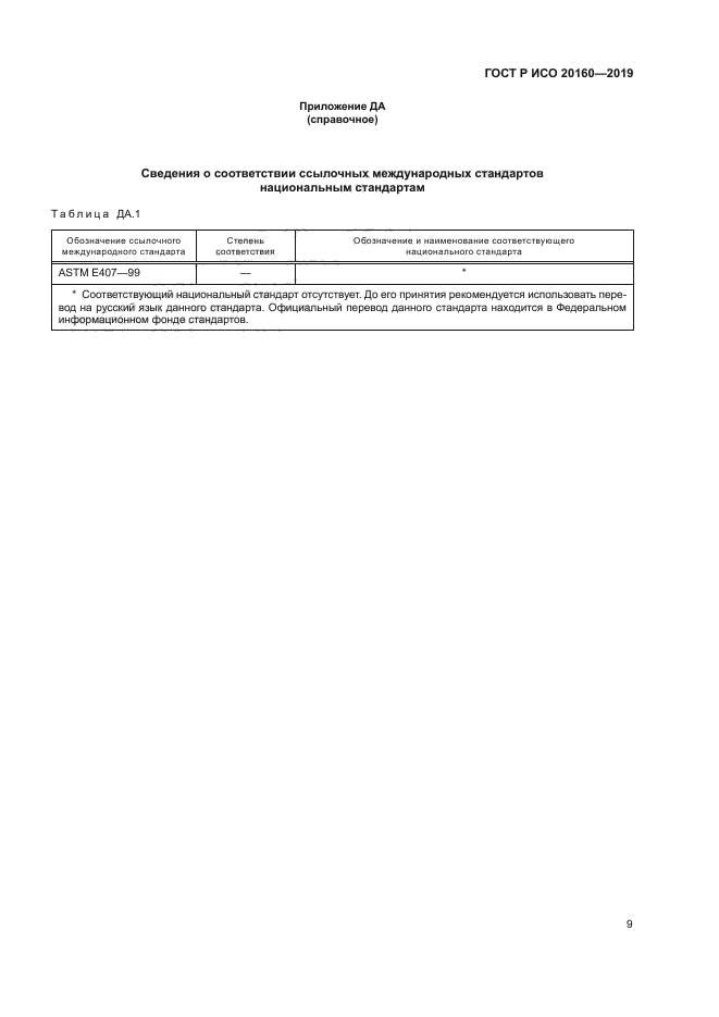 ГОСТ Р ИСО 20160-2019