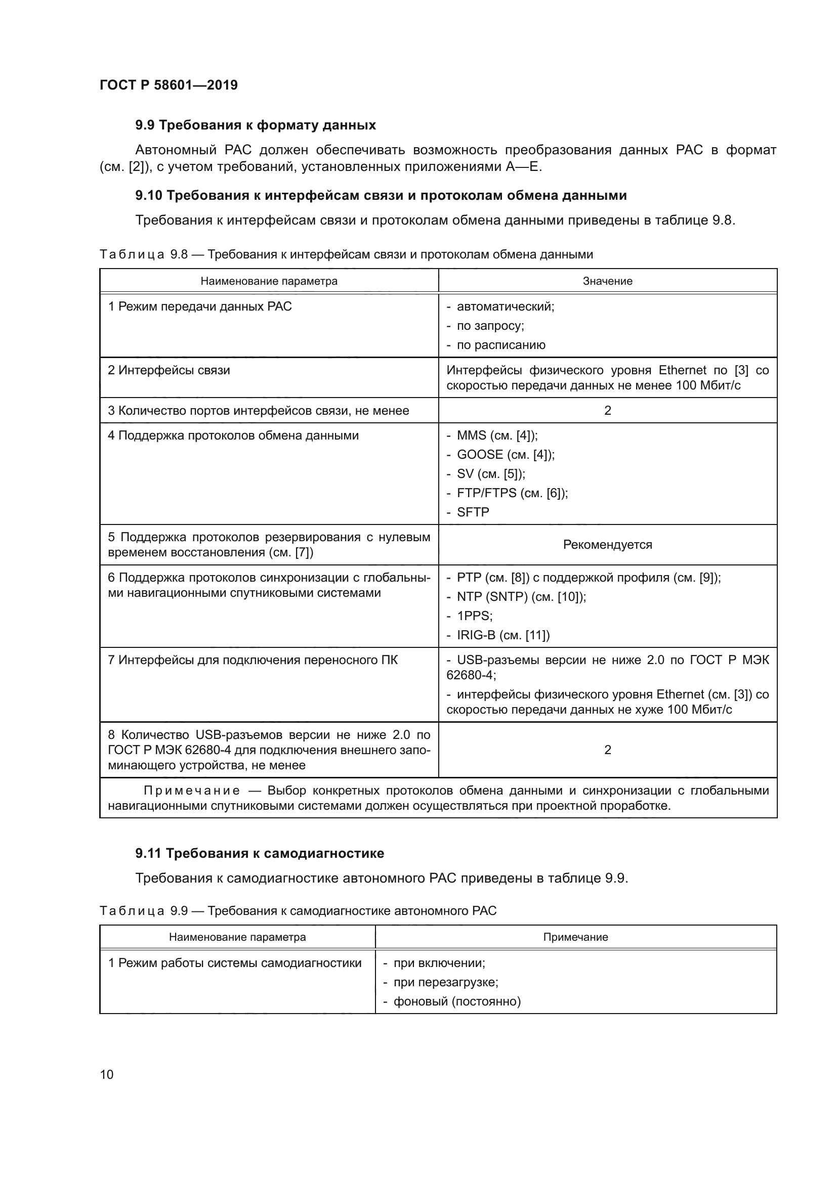 ГОСТ Р 58601-2019