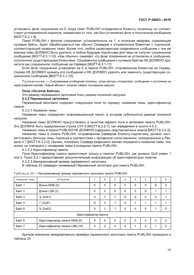 ГОСТ Р 58603-2019