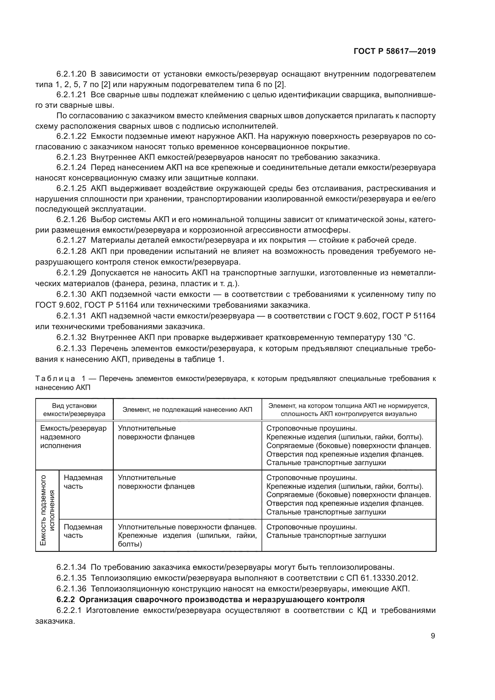 ГОСТ Р 58617-2019