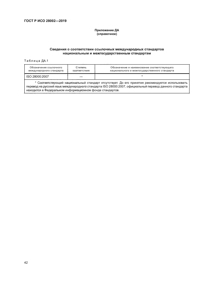ГОСТ Р ИСО 28002-2019