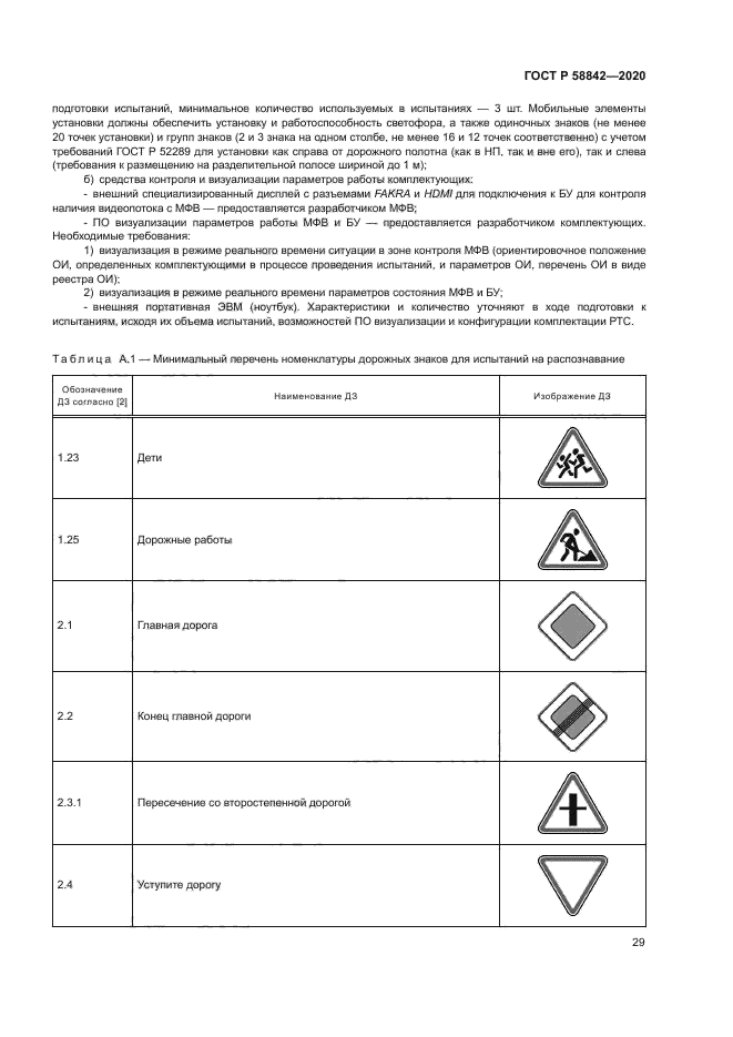 ГОСТ Р 58842-2020