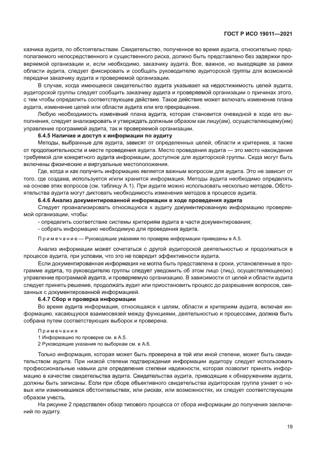 ГОСТ Р ИСО 19011-2021