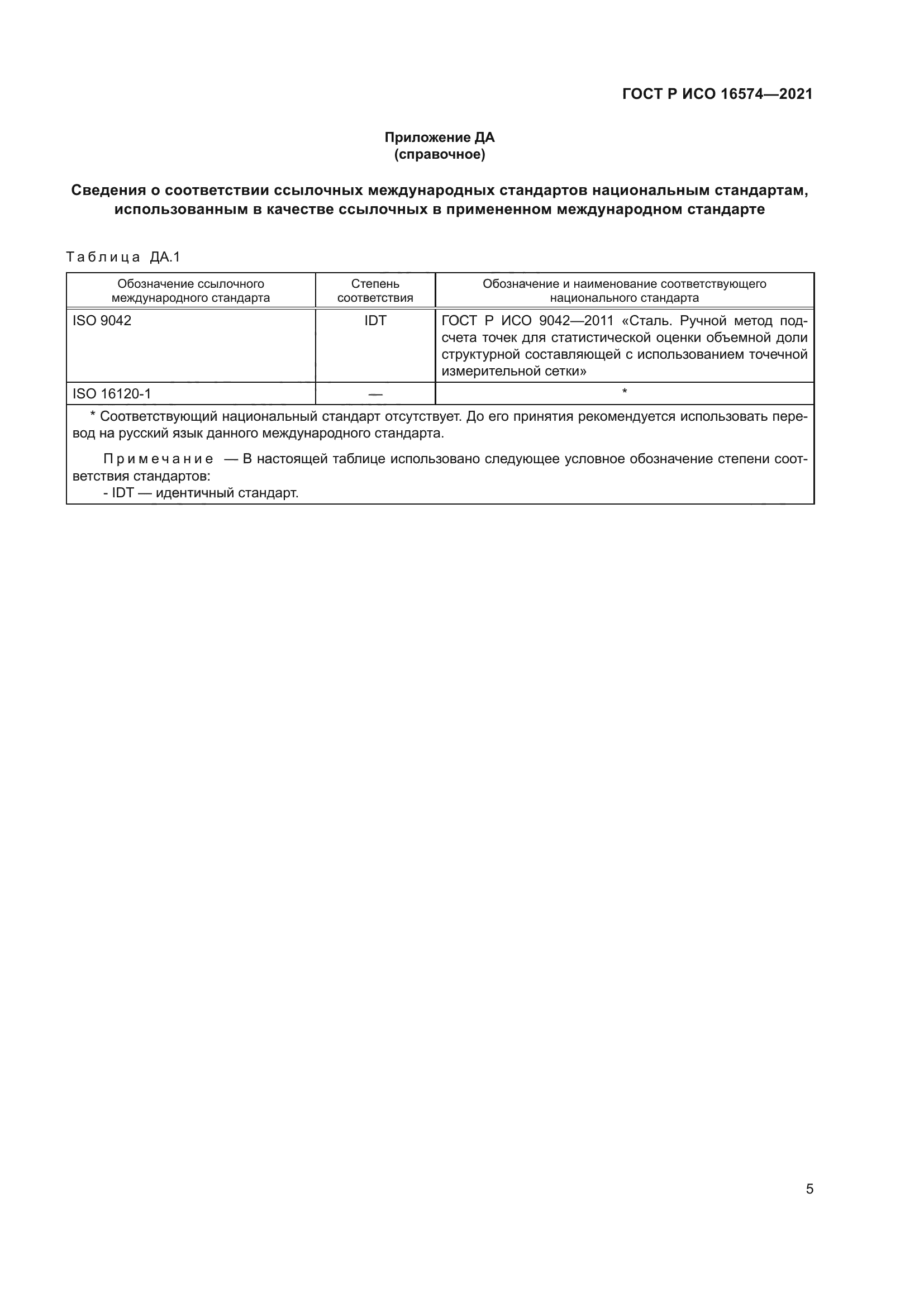 ГОСТ Р ИСО 16574-2021