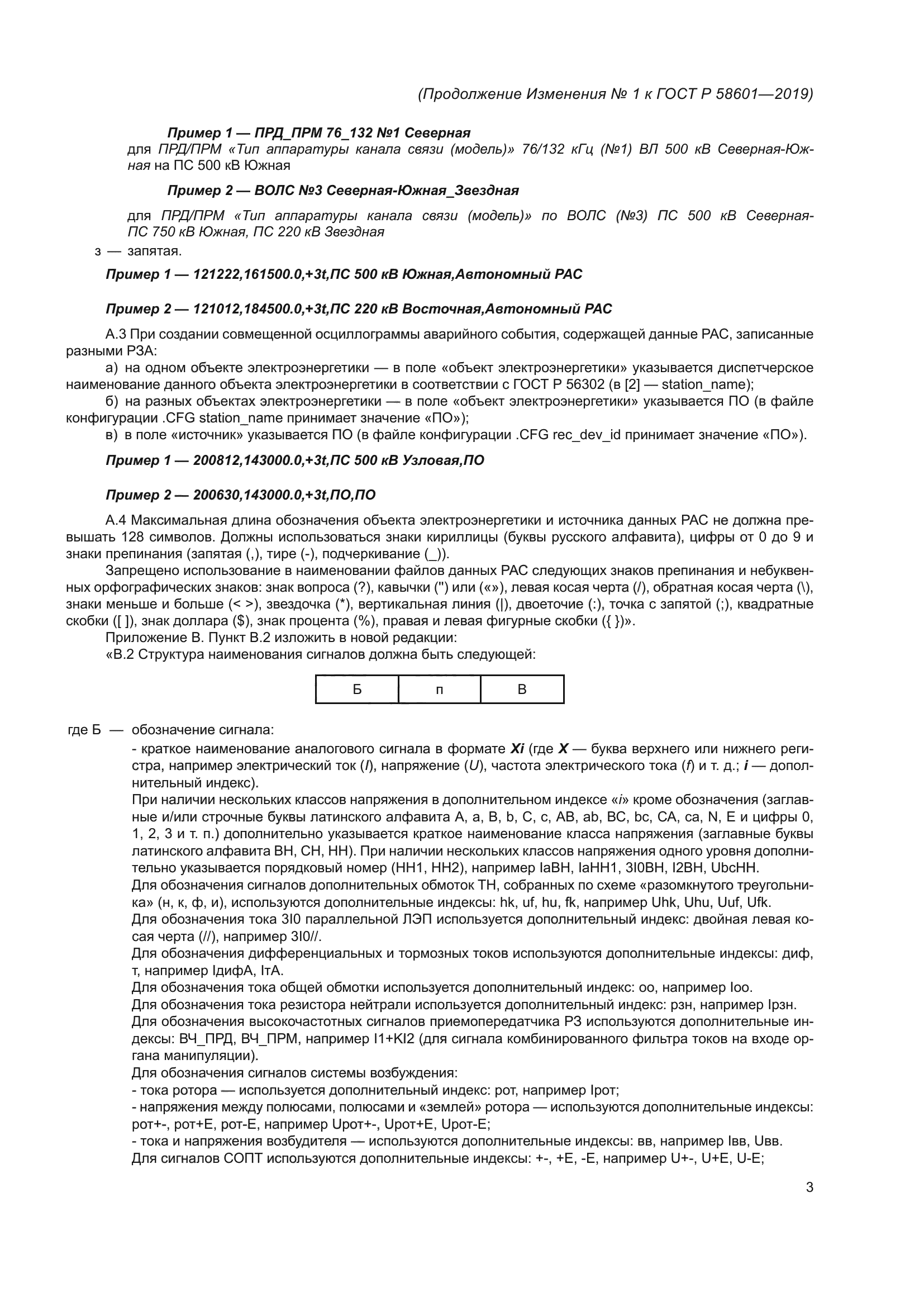 Изменение №1 к ГОСТ Р 58601-2019