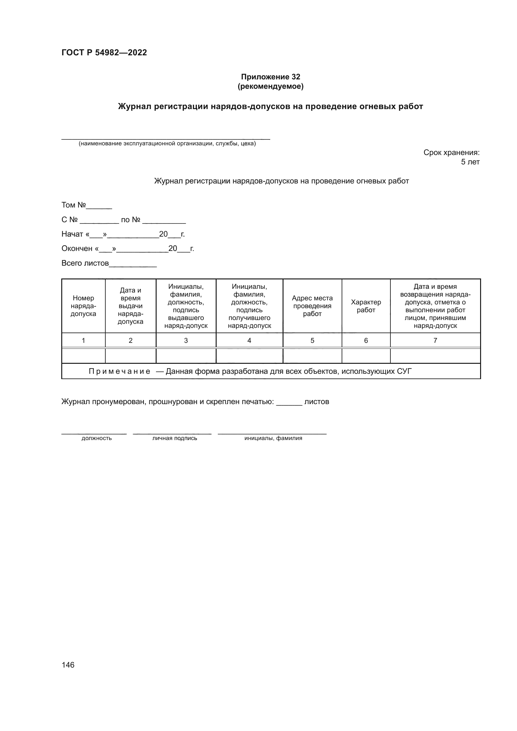 ГОСТ Р 54982-2022