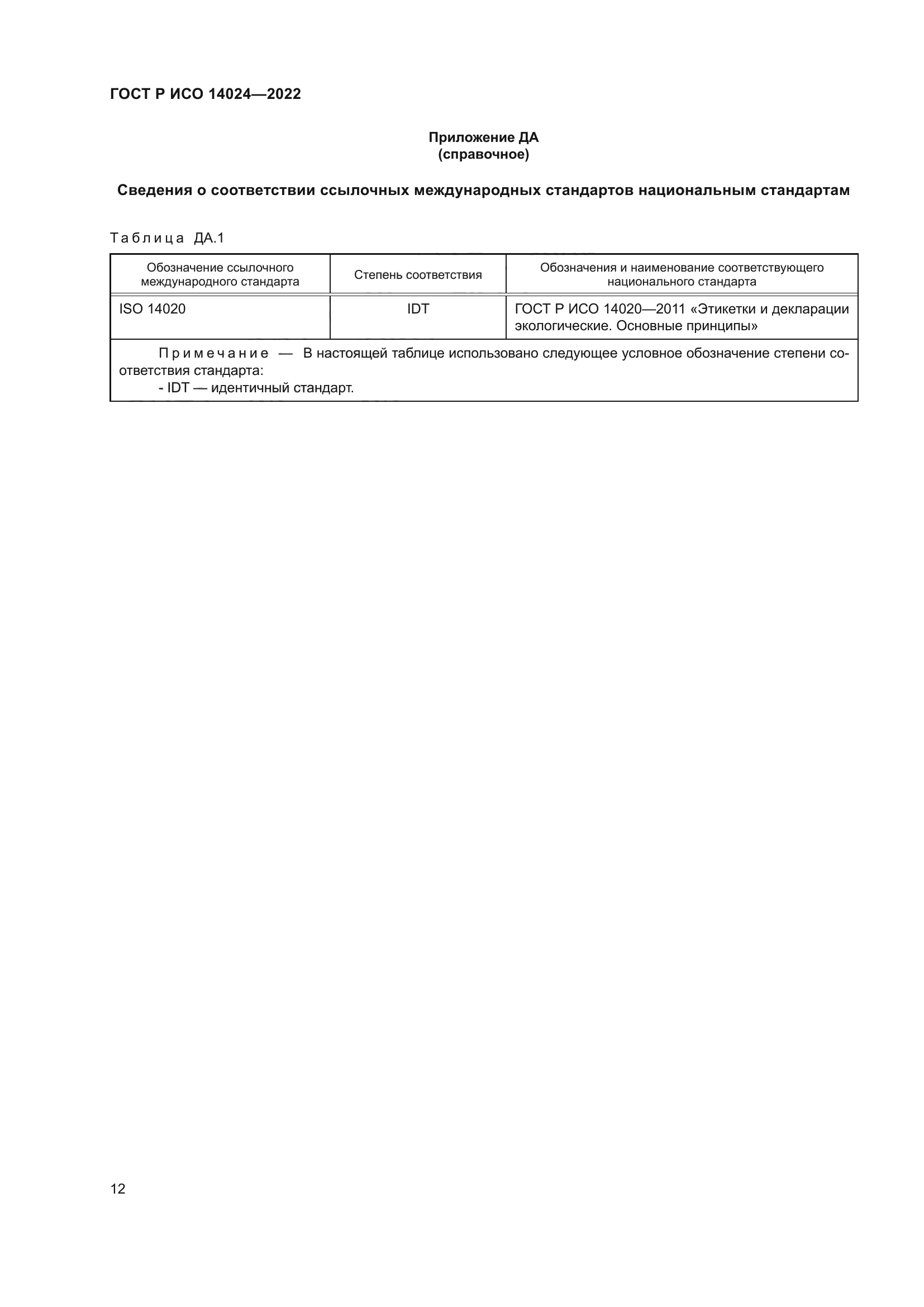 ГОСТ Р ИСО 14024-2022