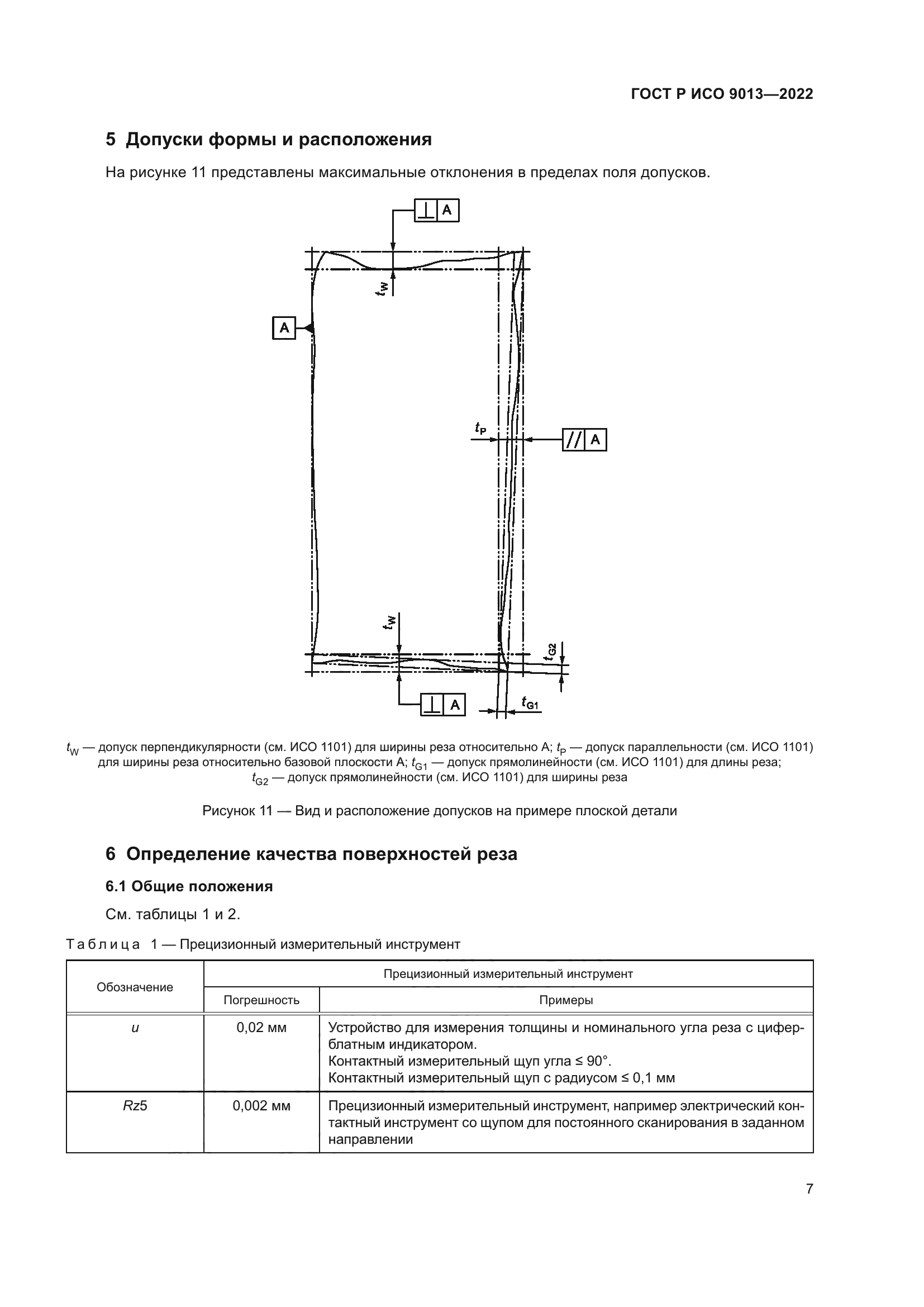 ГОСТ Р ИСО 9013-2022