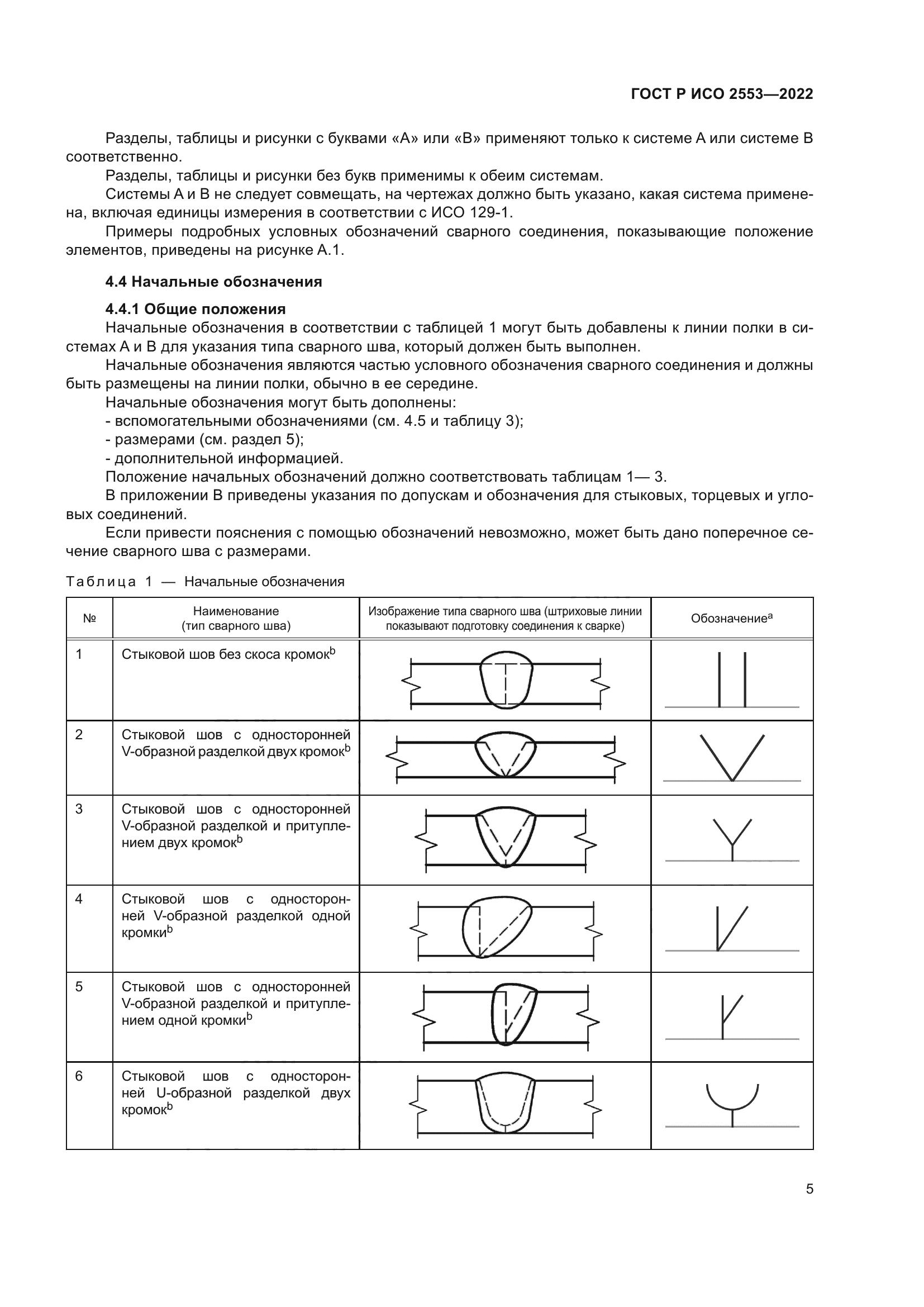 ГОСТ Р ИСО 2553-2022