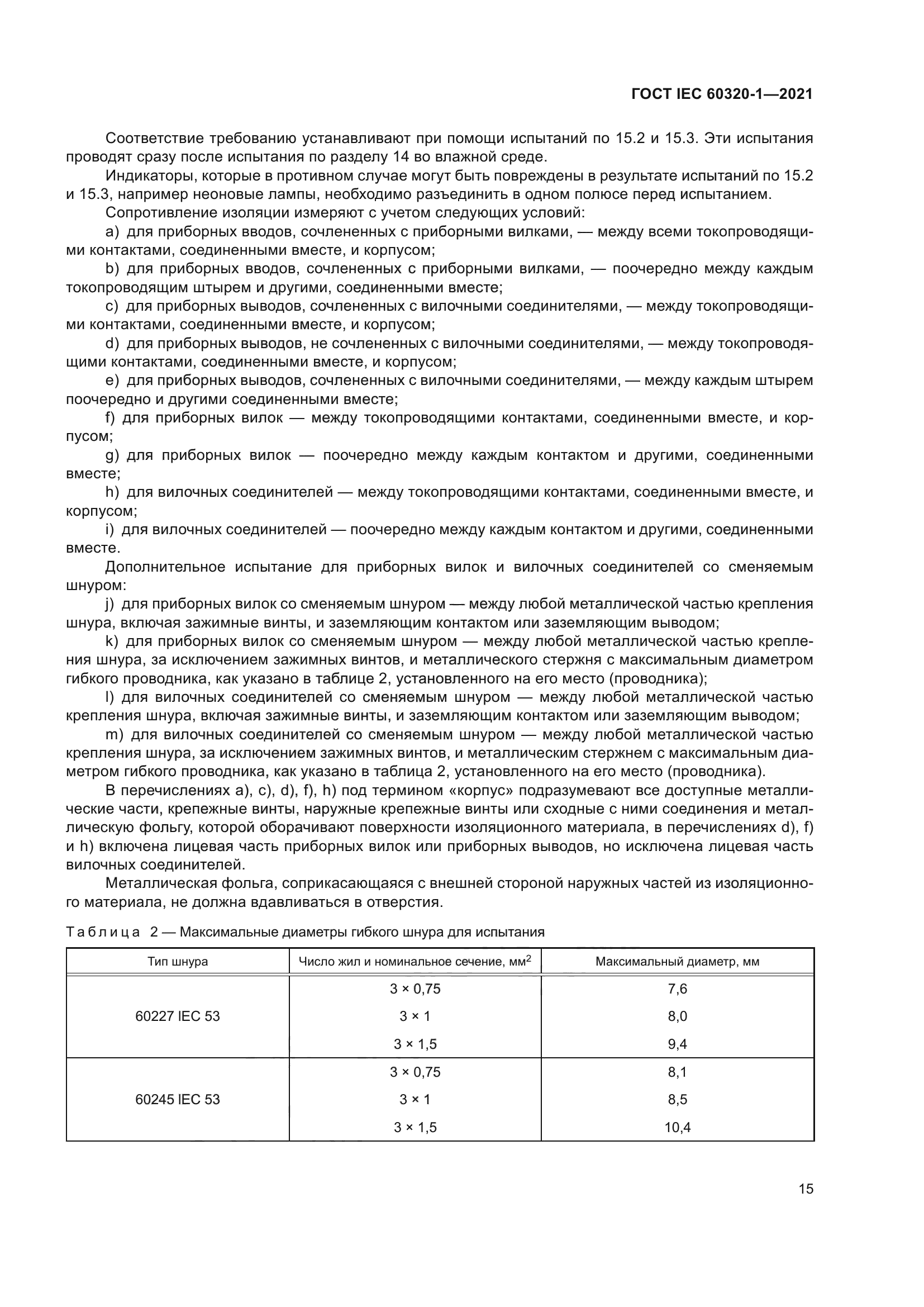 ГОСТ IEC 60320-1-2021