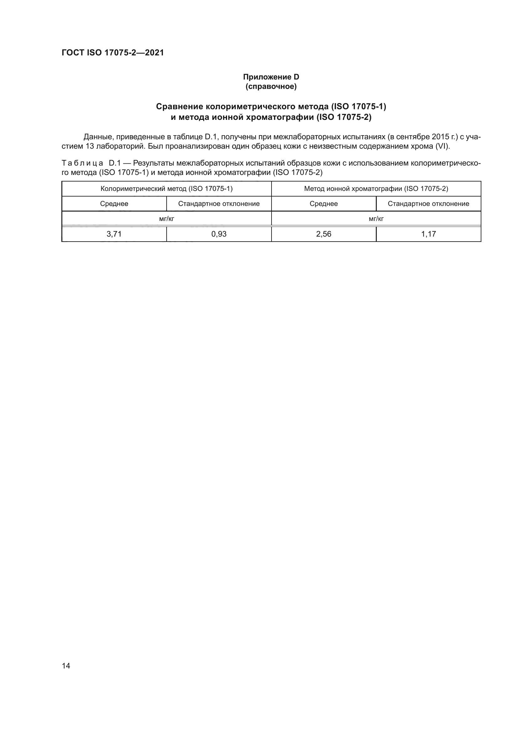 ГОСТ ISO 17075-2-2021