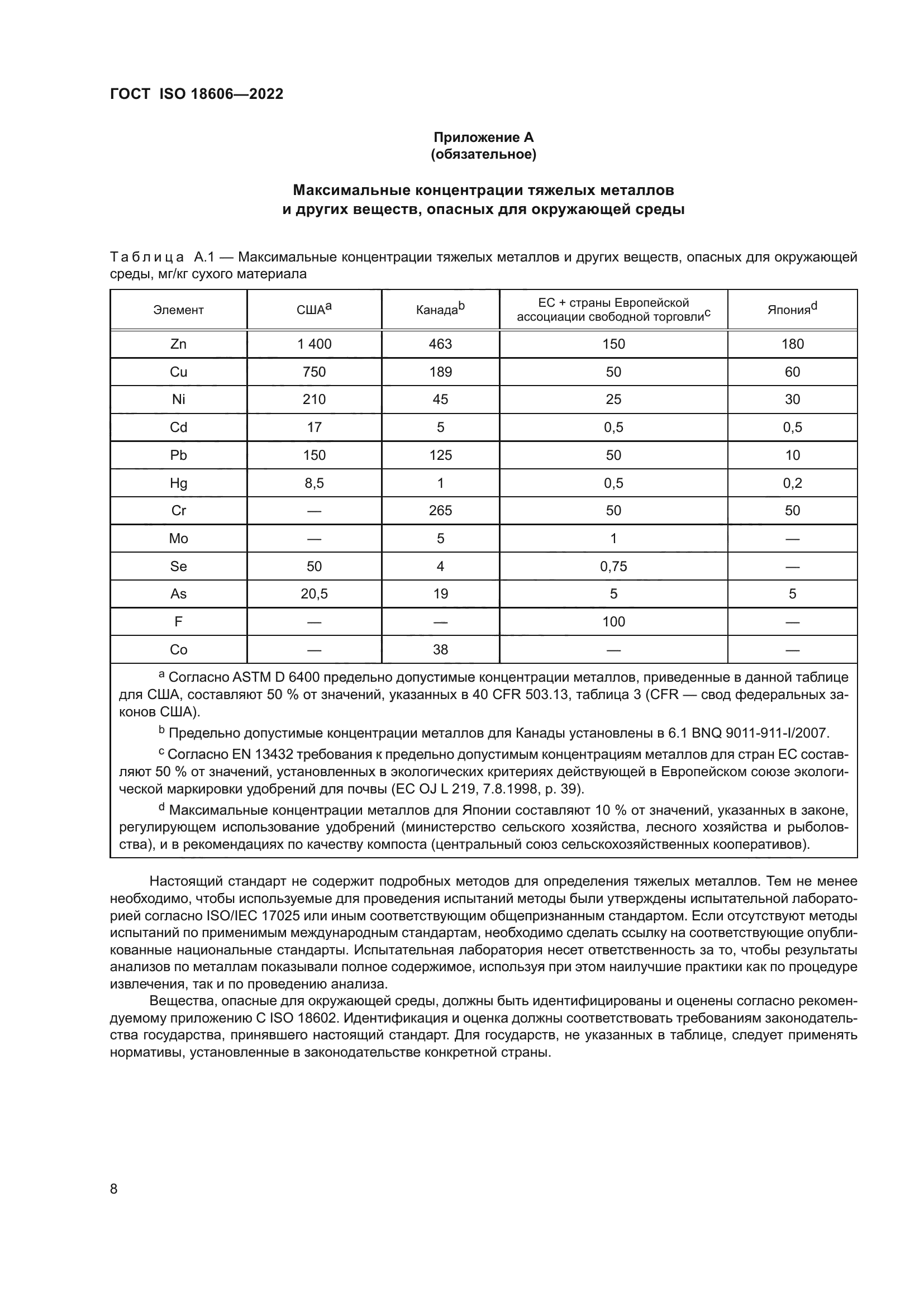 ГОСТ ISO 18606-2022