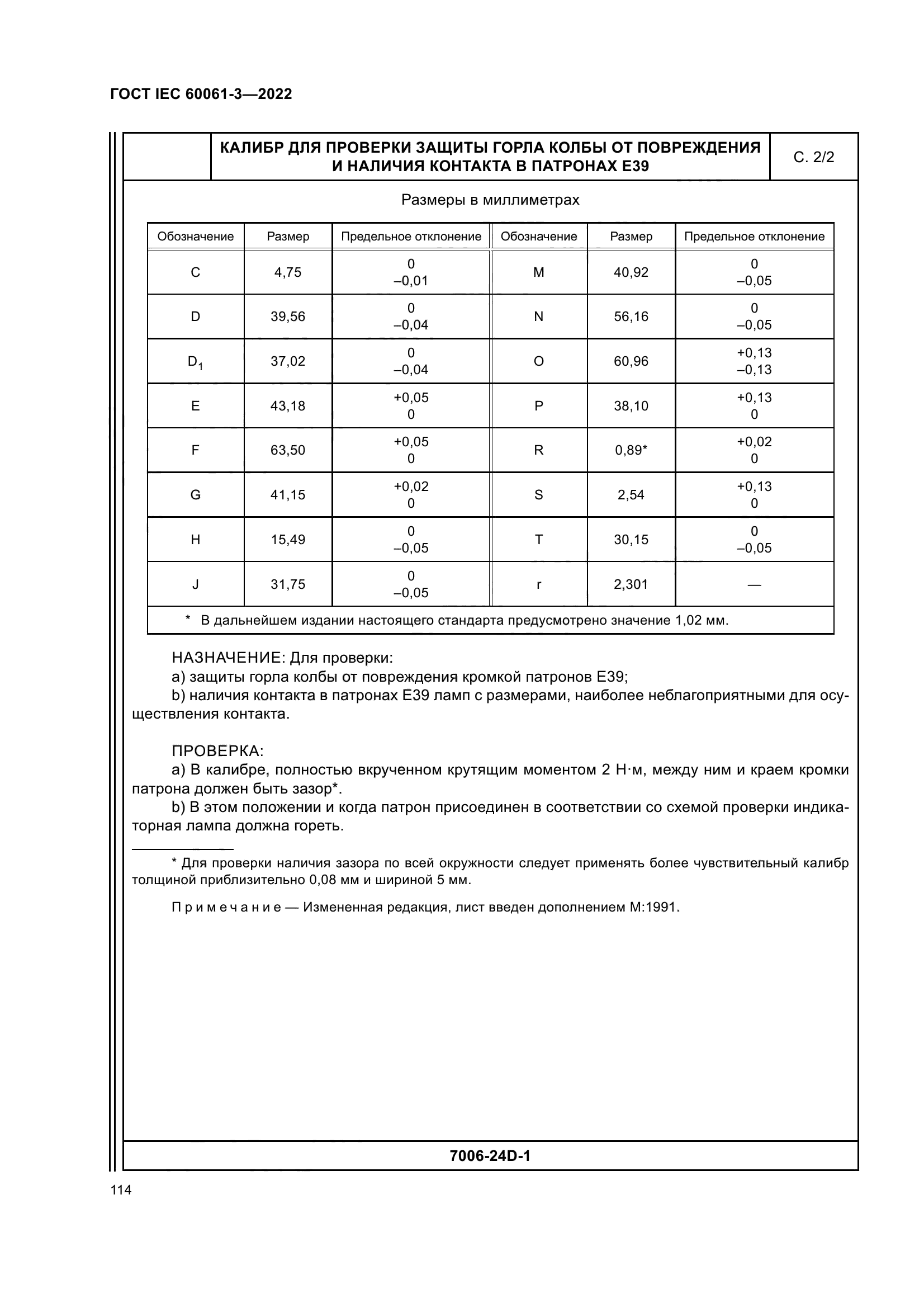 ГОСТ IEC 60061-3-2022