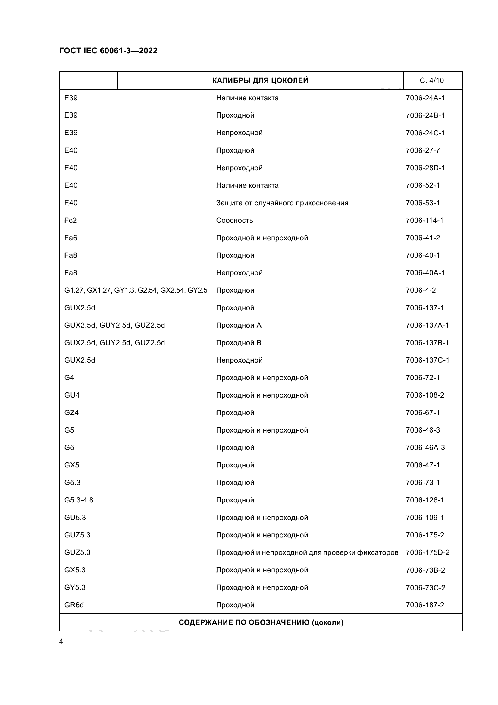 ГОСТ IEC 60061-3-2022