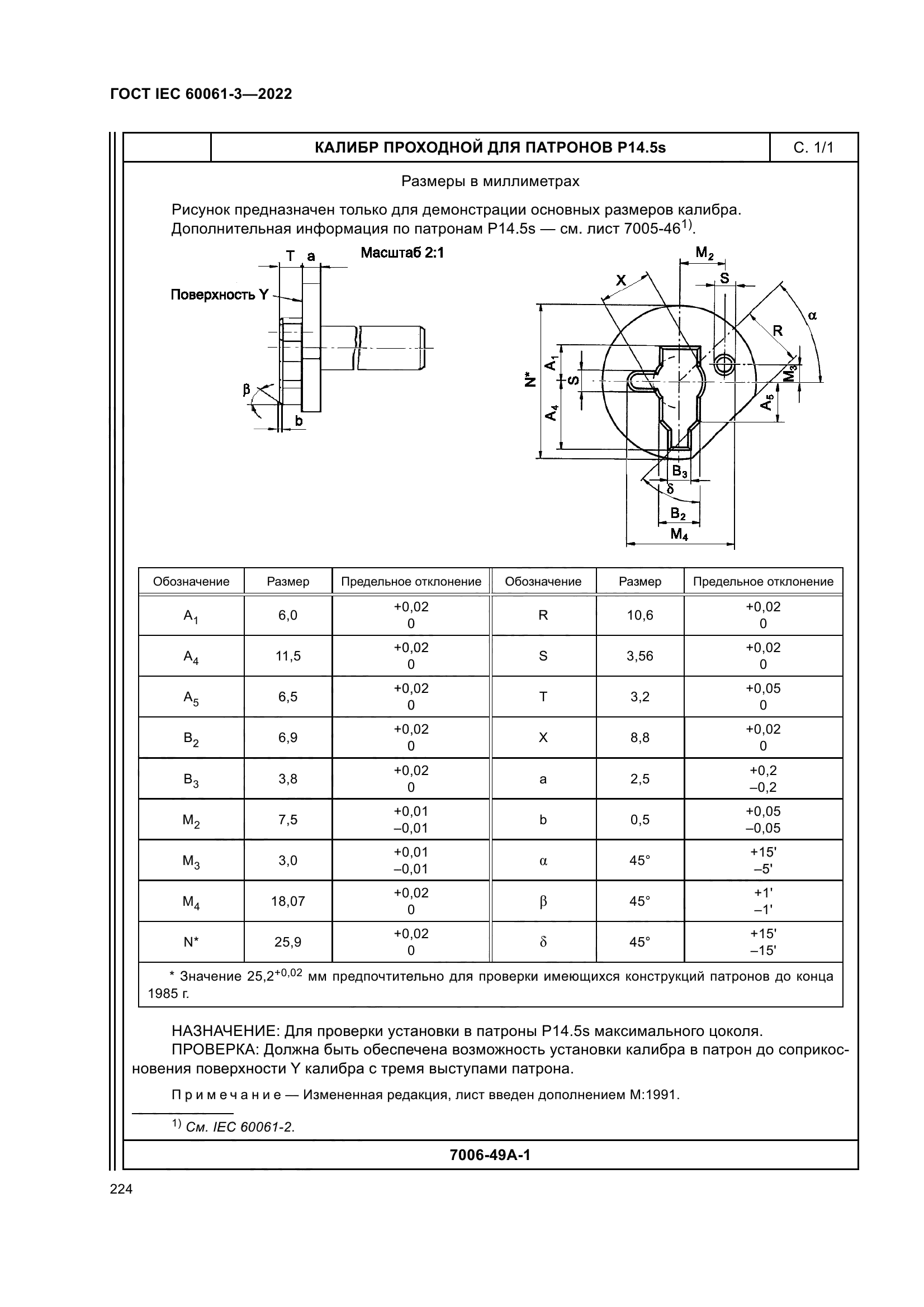ГОСТ IEC 60061-3-2022