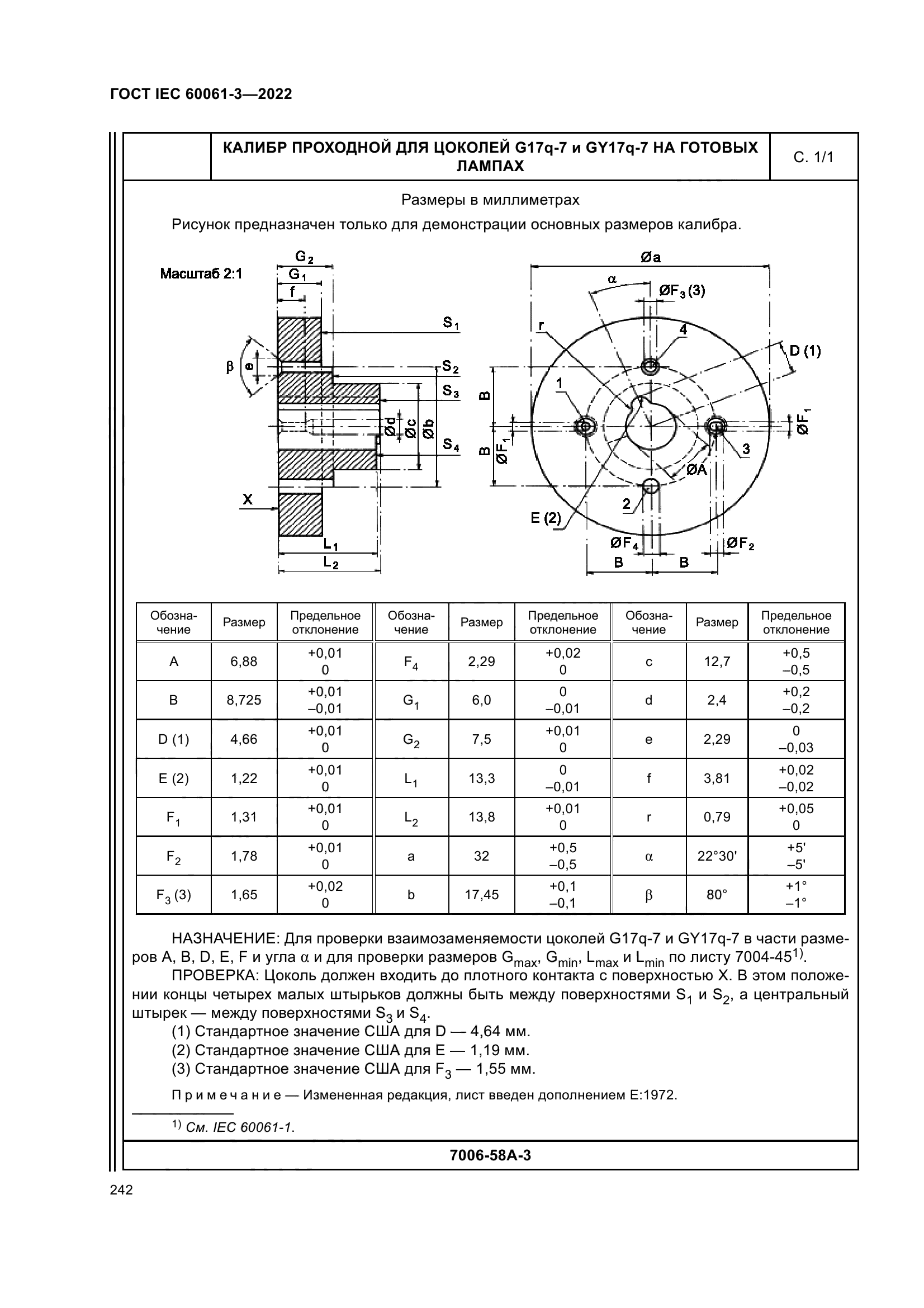 ГОСТ IEC 60061-3-2022