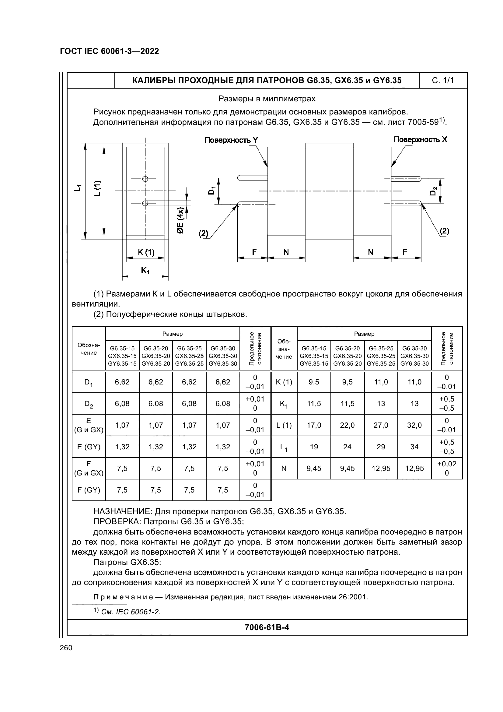 ГОСТ IEC 60061-3-2022