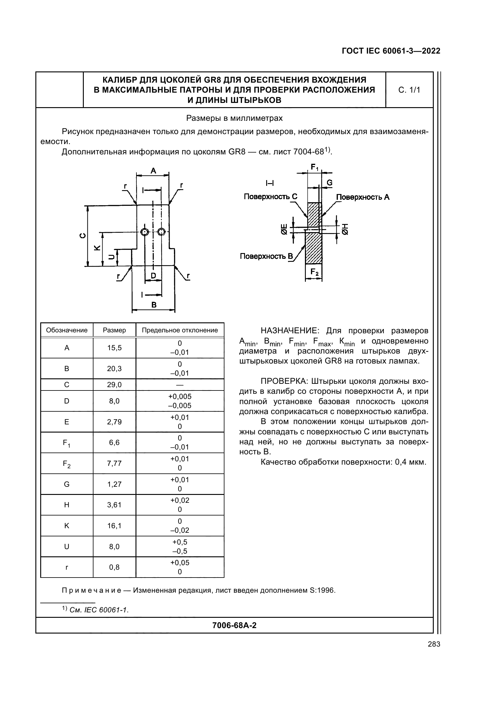 ГОСТ IEC 60061-3-2022