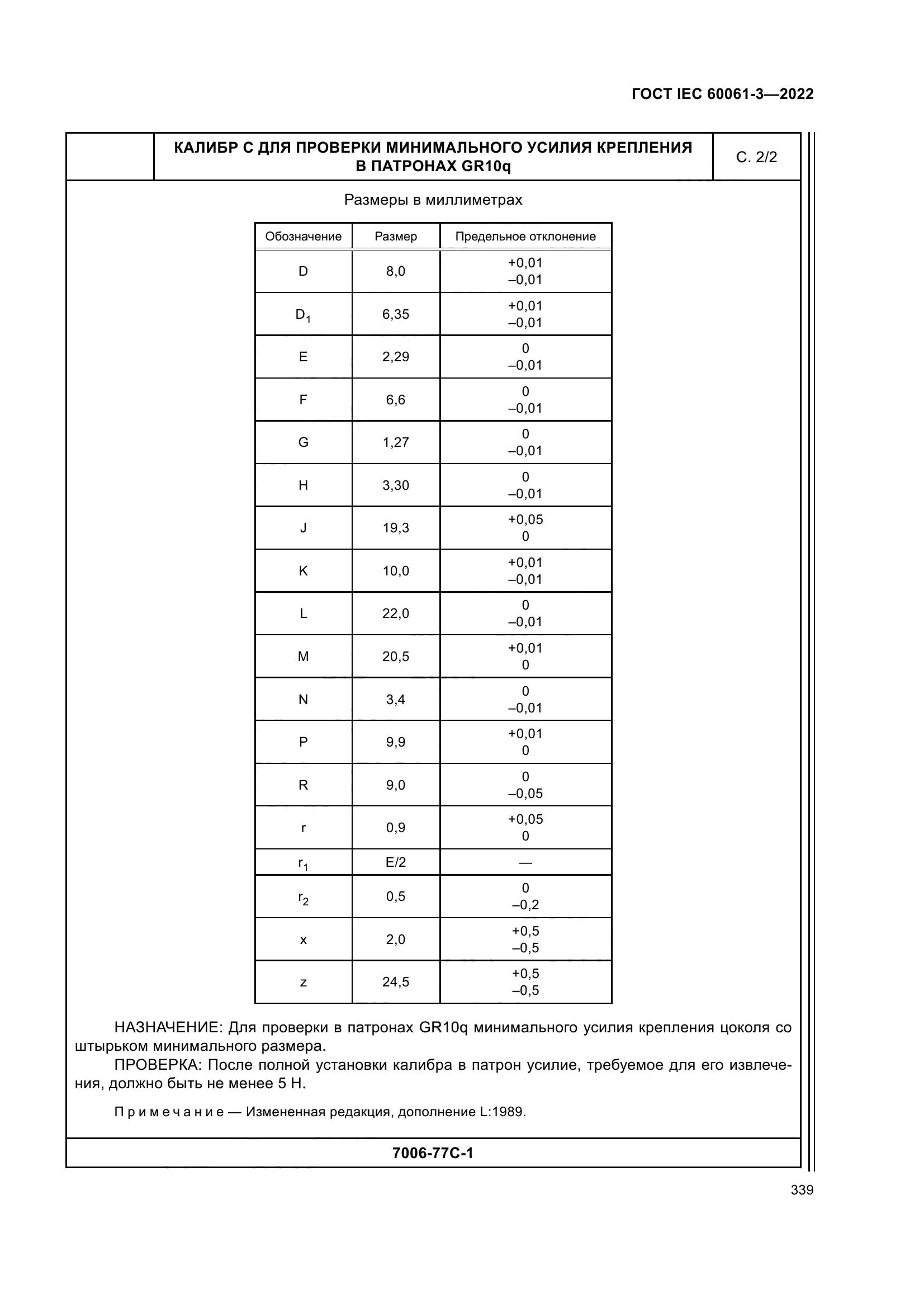 ГОСТ IEC 60061-3-2022