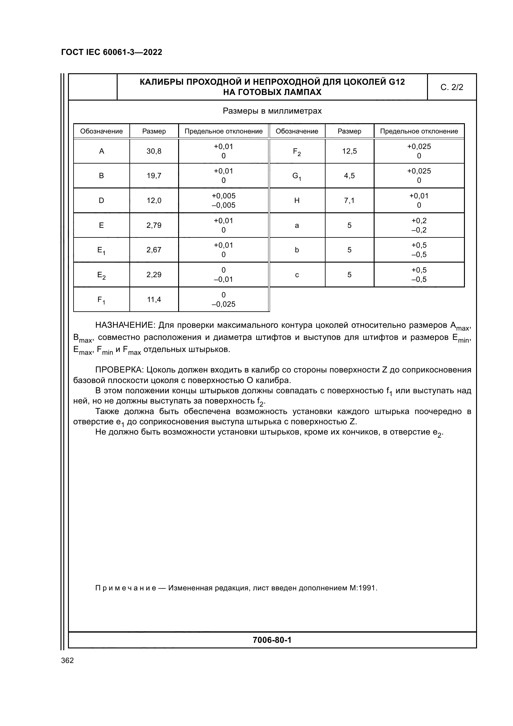 ГОСТ IEC 60061-3-2022