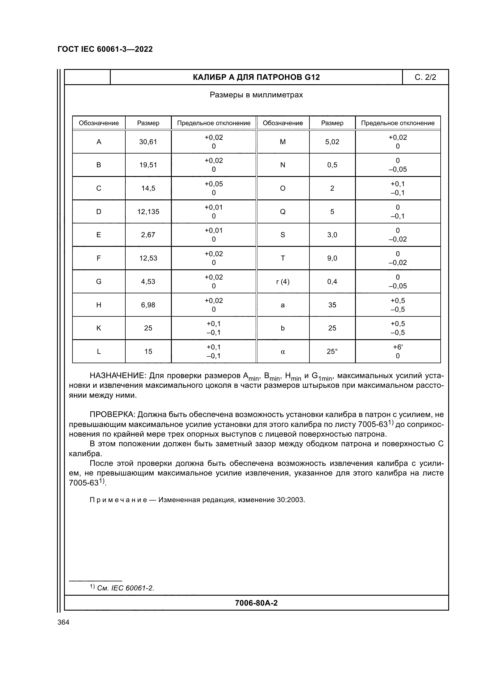 ГОСТ IEC 60061-3-2022