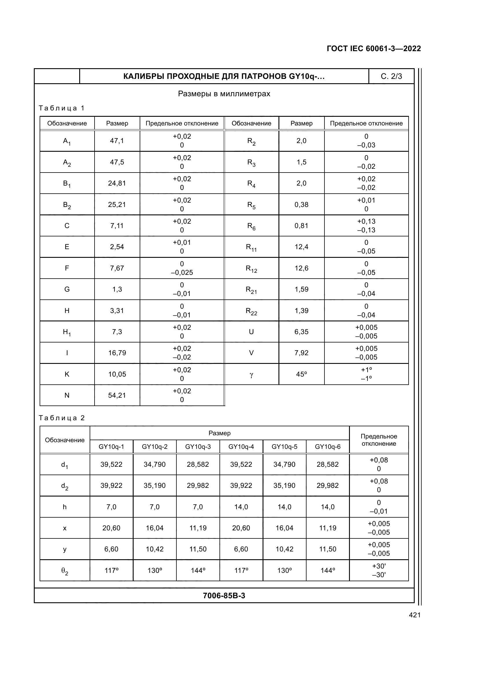 ГОСТ IEC 60061-3-2022