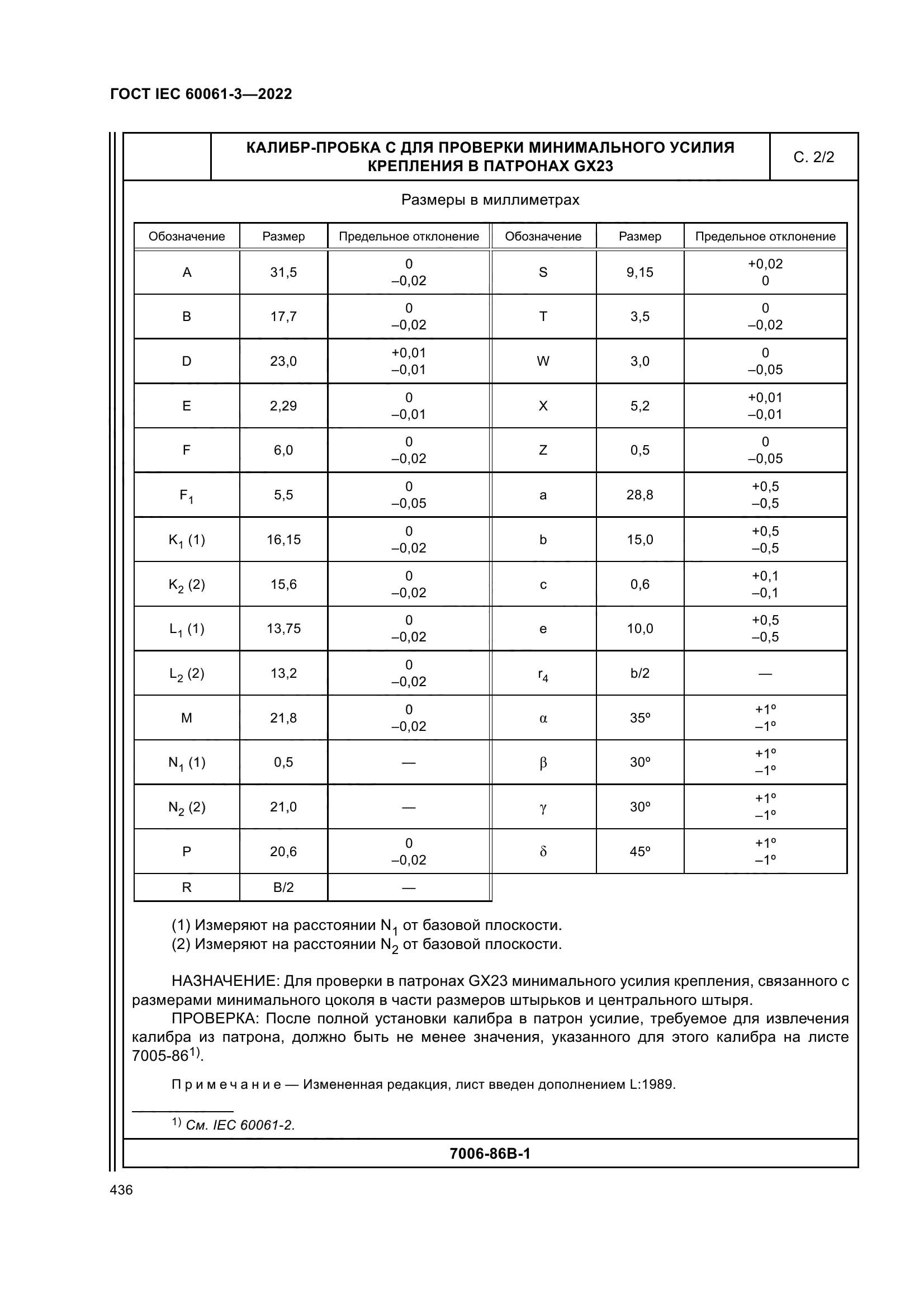 ГОСТ IEC 60061-3-2022