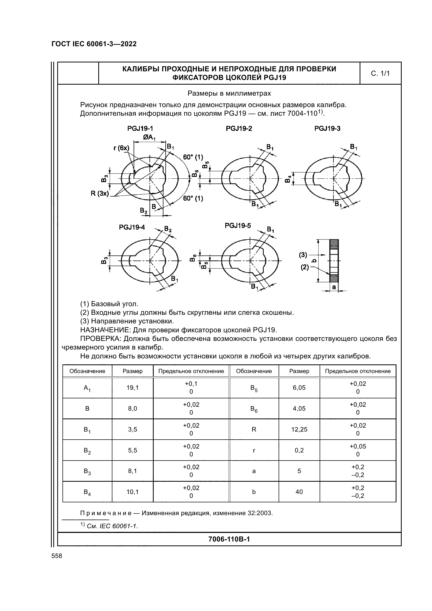 ГОСТ IEC 60061-3-2022