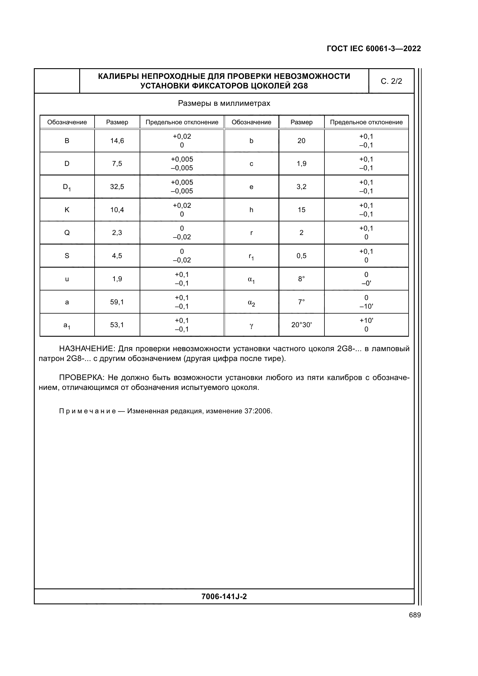 ГОСТ IEC 60061-3-2022