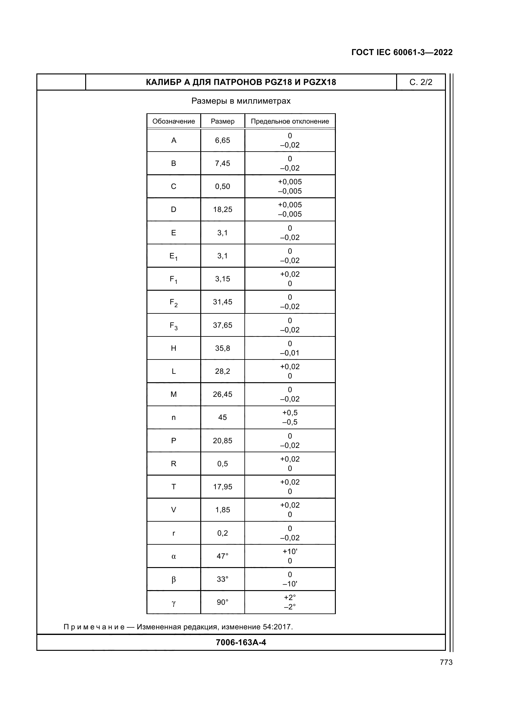 ГОСТ IEC 60061-3-2022