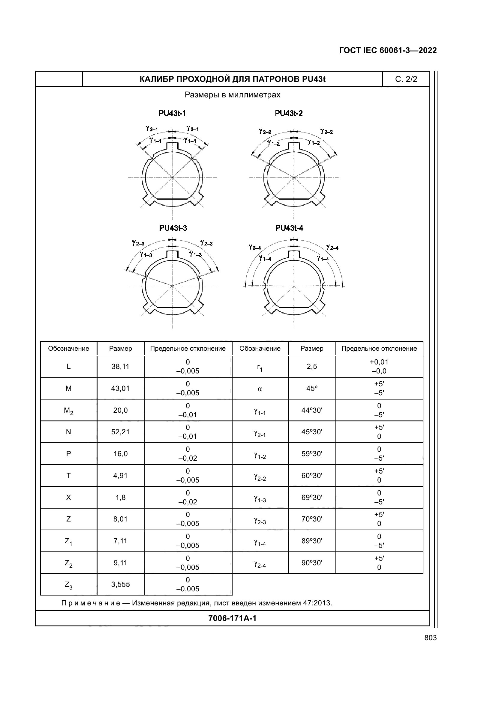 ГОСТ IEC 60061-3-2022
