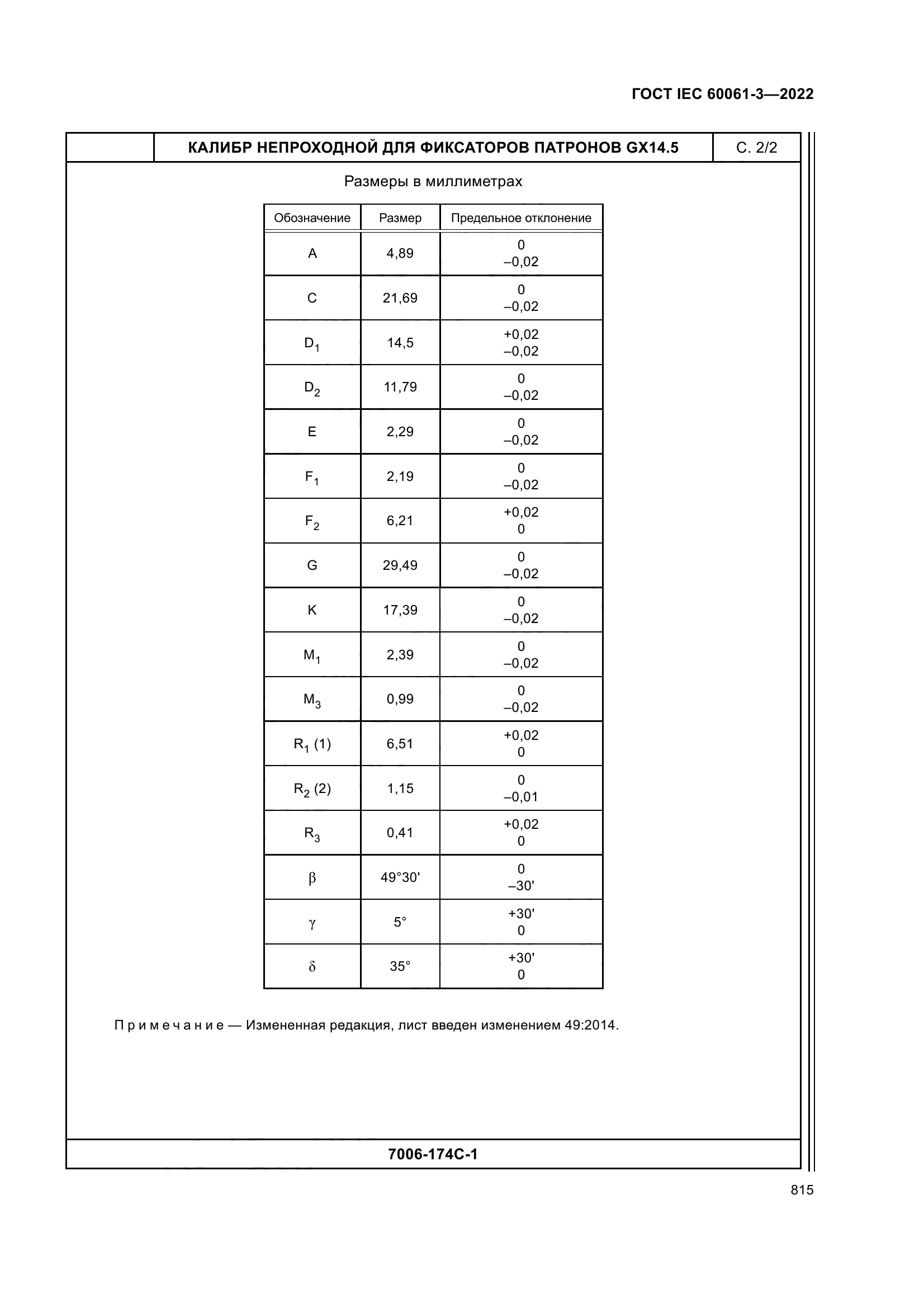 ГОСТ IEC 60061-3-2022