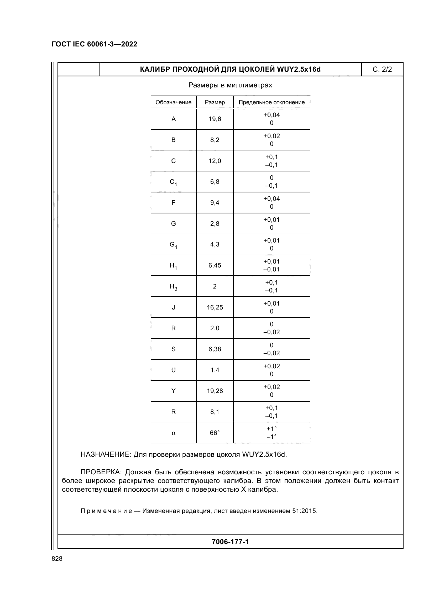 ГОСТ IEC 60061-3-2022