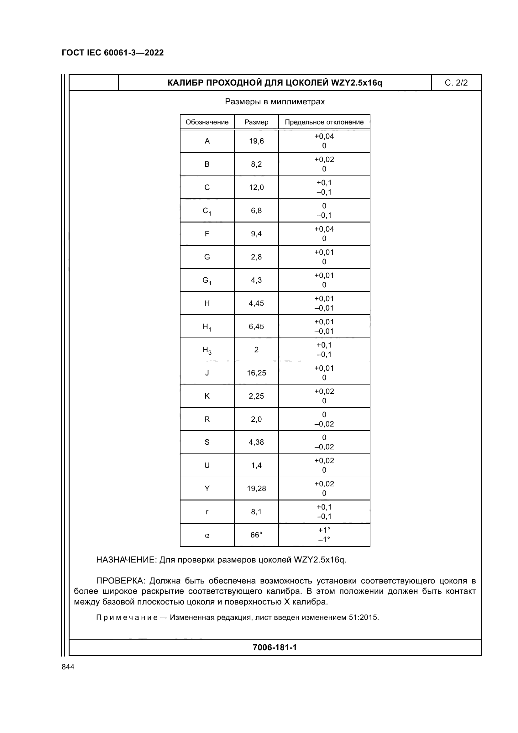 ГОСТ IEC 60061-3-2022