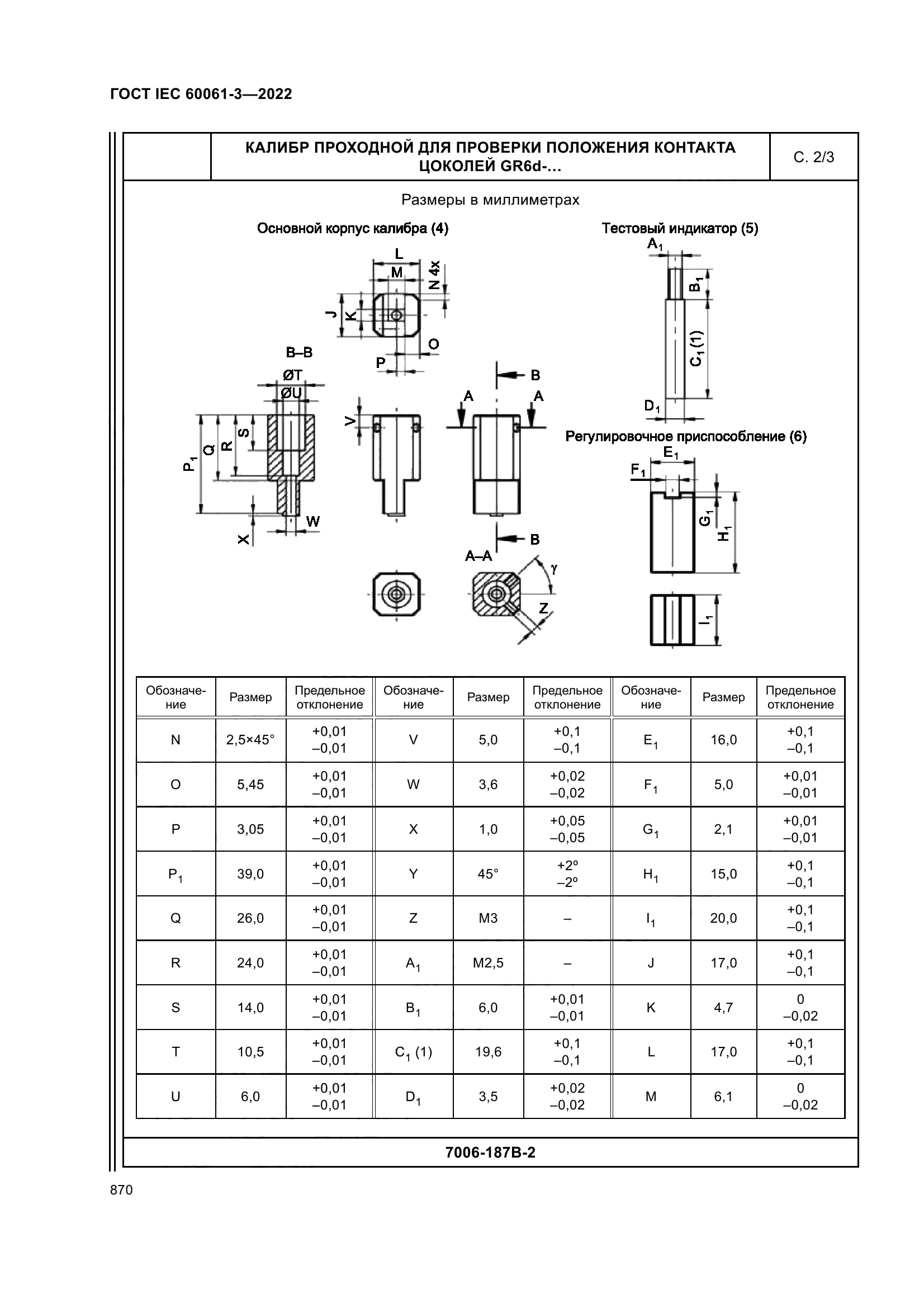 ГОСТ IEC 60061-3-2022