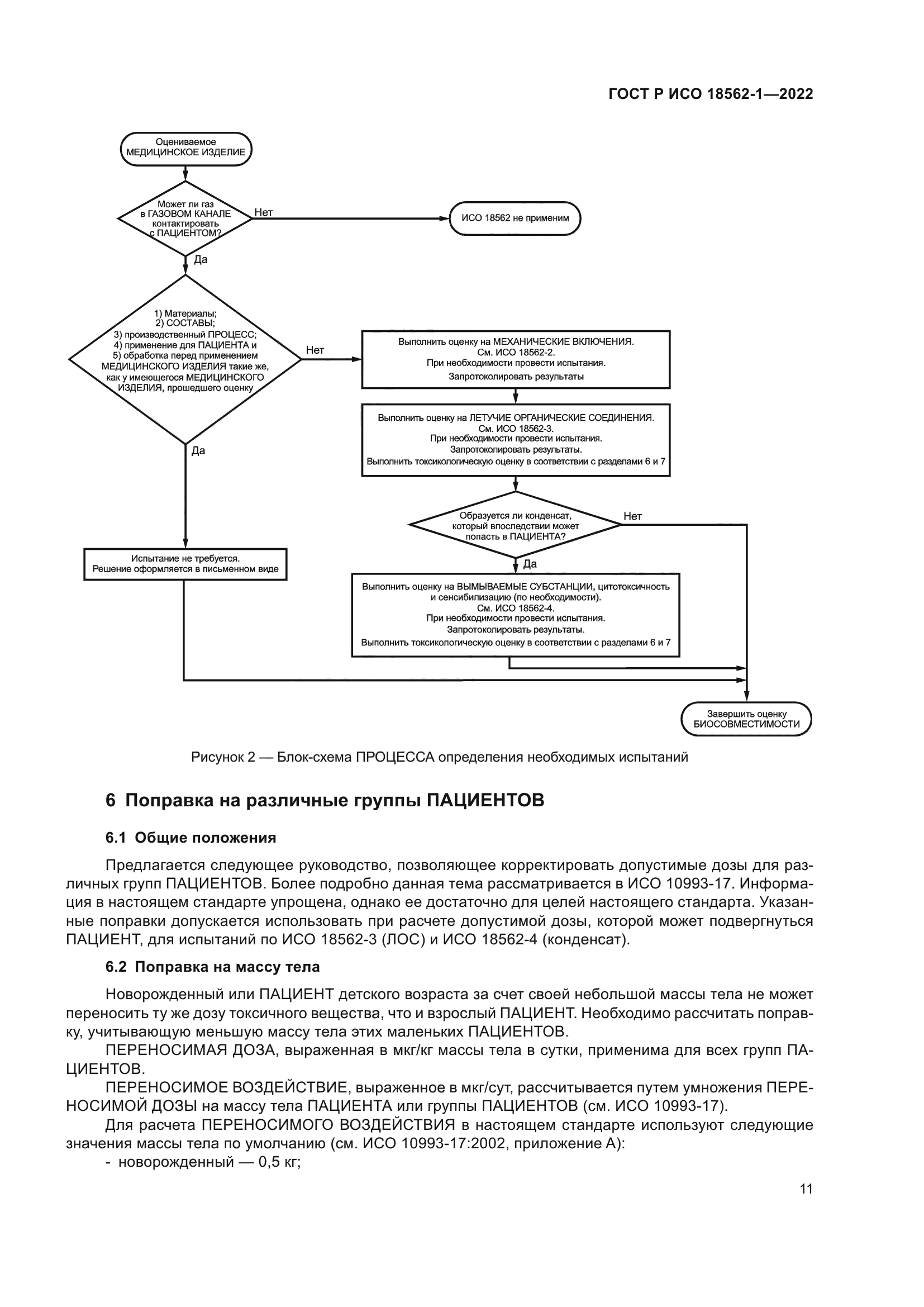ГОСТ Р ИСО 18562-1-2022