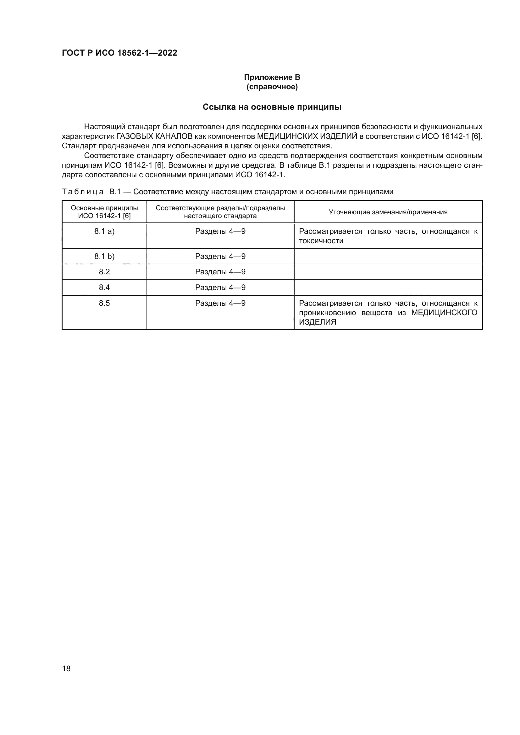 ГОСТ Р ИСО 18562-1-2022