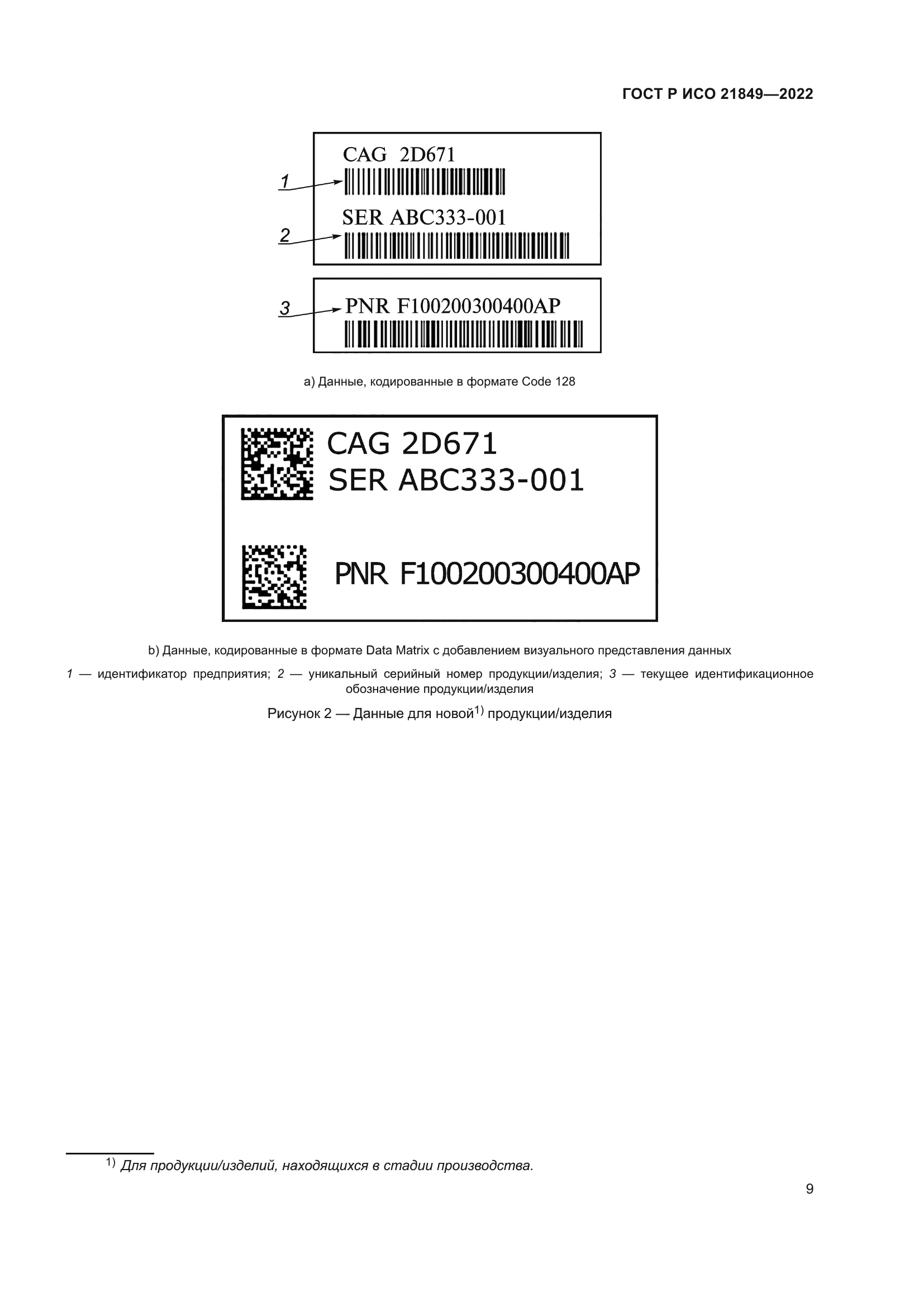 ГОСТ Р ИСО 21849-2022