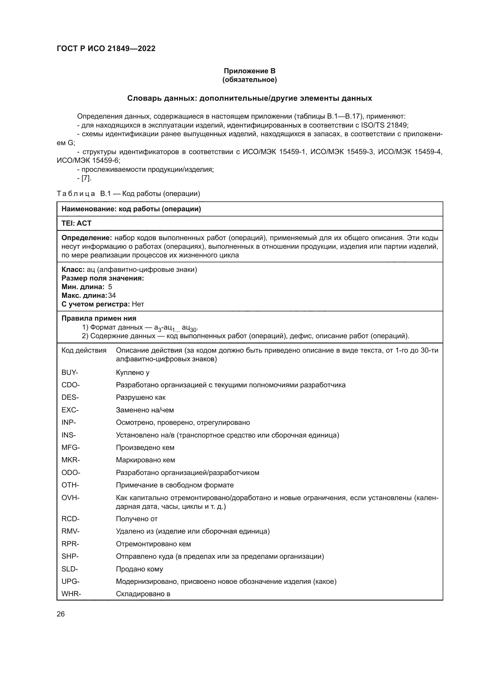 ГОСТ Р ИСО 21849-2022